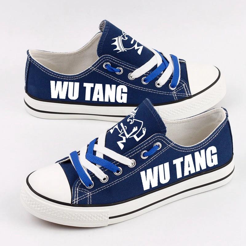 Wu-Tang Clan Low Top Canvas Sport Sneakers Shoes For Men Women Fans by Crocs