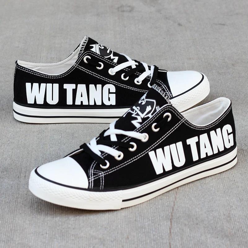 Wu-Tang Clan Low Top Canvas Sport Sneakers Shoes For Men Women Fans by Crocs
