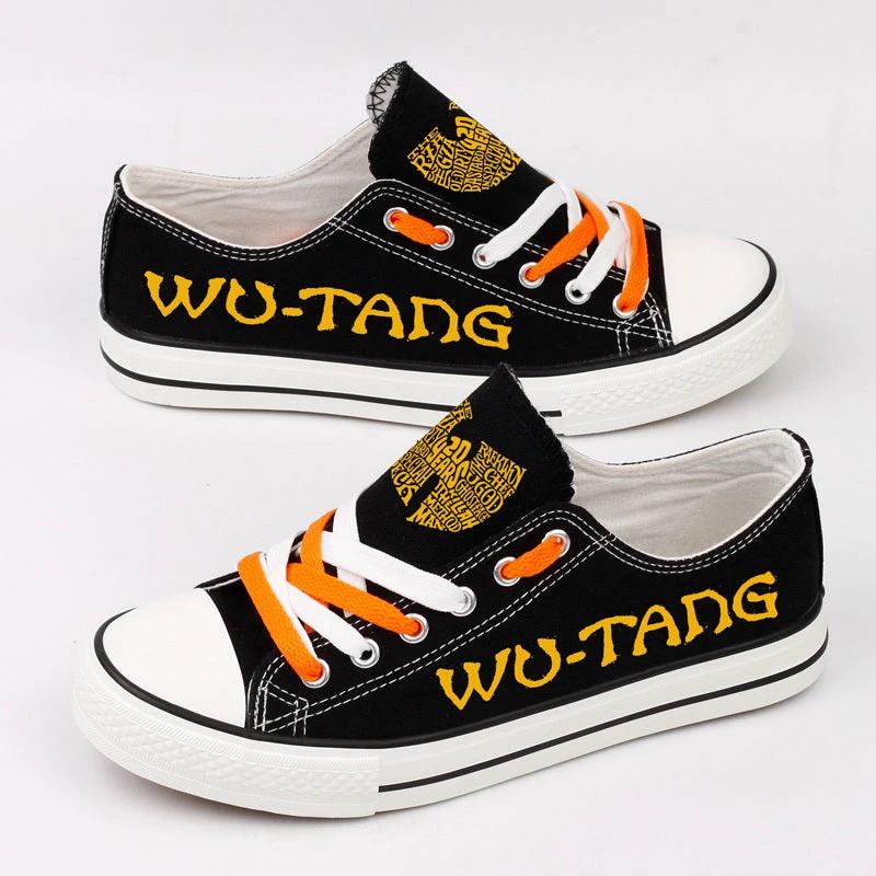 Wu-Tang Clan Low Top Canvas Sport Sneakers Shoes For Men Women Fans by Crocs