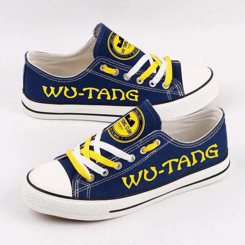 Wu-Tang Clan Low Top Canvas Sport Sneakers Shoes For Men Women Fans by Crocs