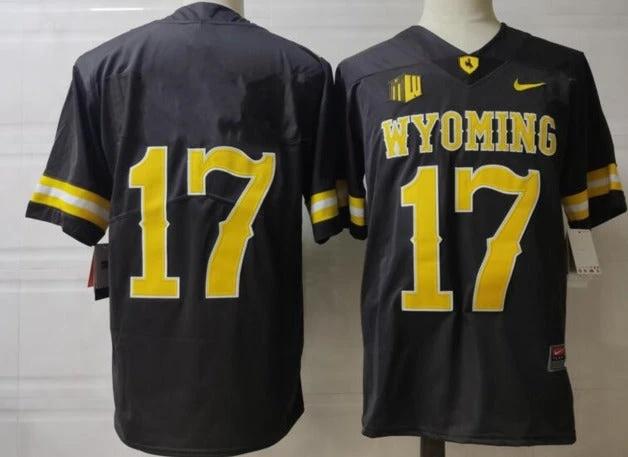 Wyoming Cowboys #17 Josh Allen No Name College Football Jersey by My Store