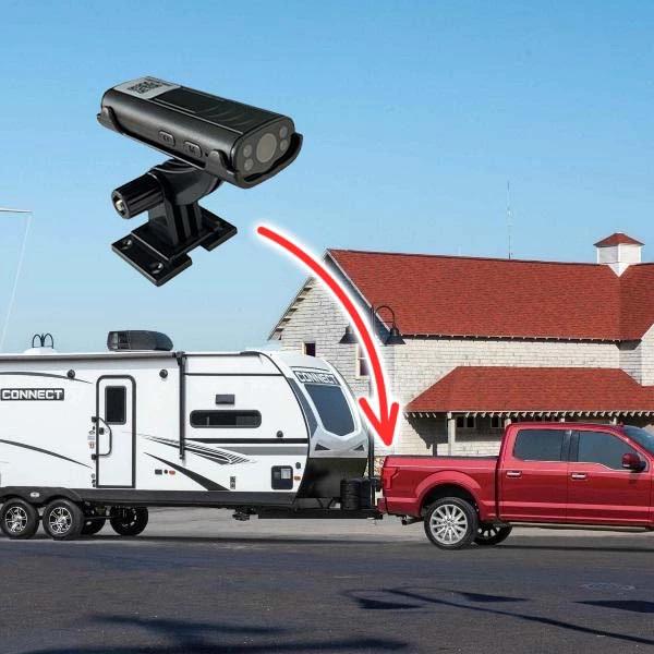 Wireless Reverse Hitch Guide Camera - Waterproof, Wide Angle & Easy Setup for caravan, car and home Bowlift by Bowlift