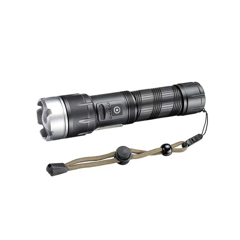 Zoom flashlight with LED by Bowlift
