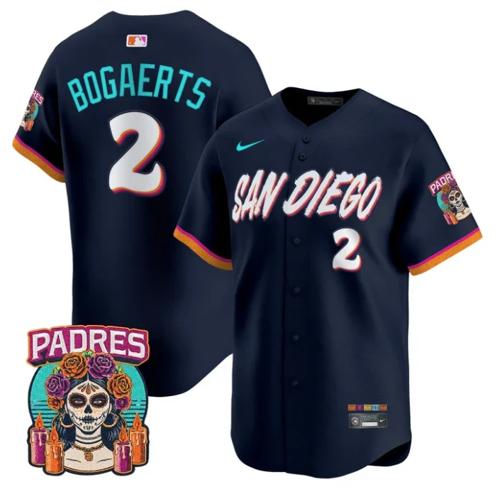 Xander Bogaerts Jersey #2 San Diego 2026 City Connect Vapor Stitched by My Store