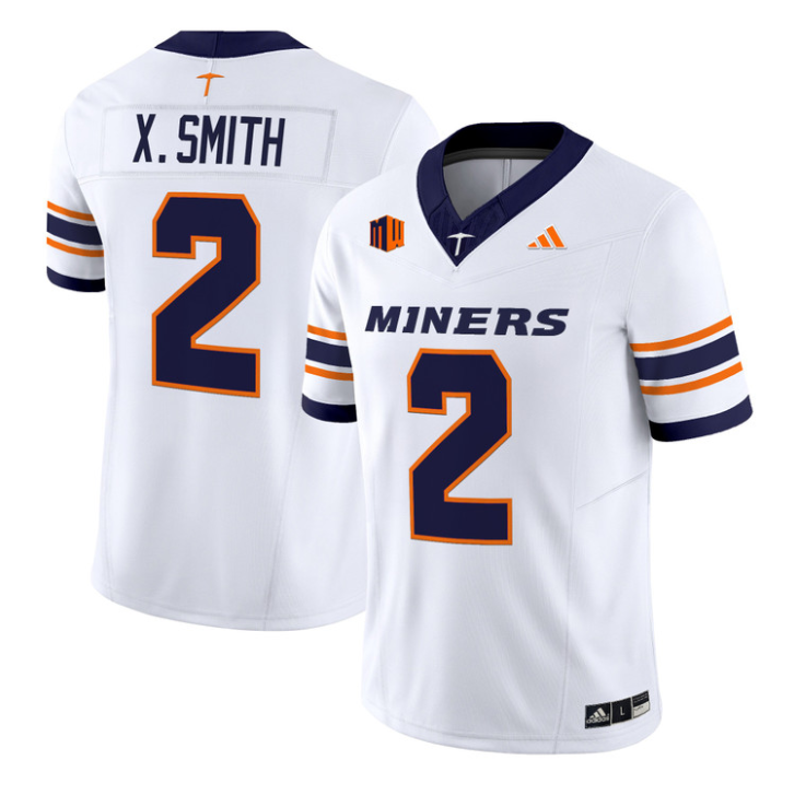 Xavier Smith Jersey #2 UTEP Miners 2016 Vapor Limited Stitched