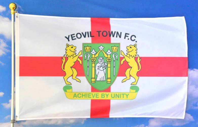 Yeovil Town F.C. Football Club Flag 3x5ft Banner Polyester by flagsjustdoit