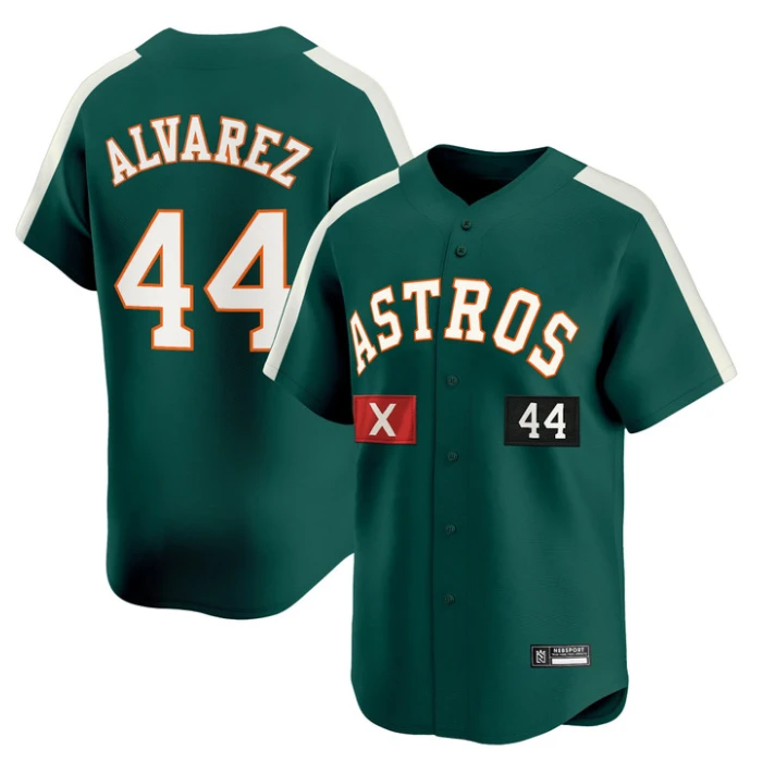 Yordan Álvarez Jersey #44 Houston Astros Squid Game 2025 Vapor Limited Stitched by My Store