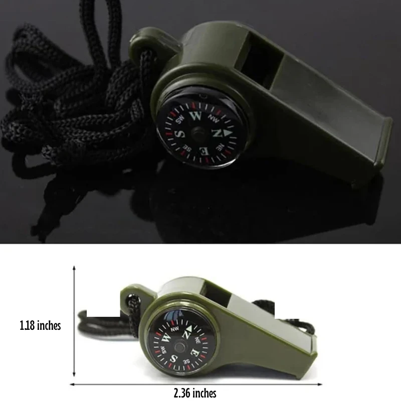 Ultra-Loud Emergency Signal Whistle by BowLift