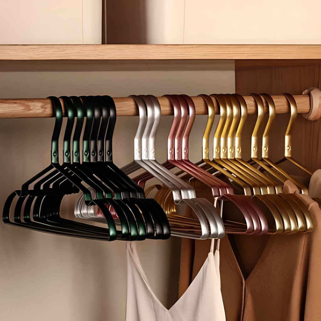 Aluminum Alloy Nonslip Hangers by Casa & Beyond