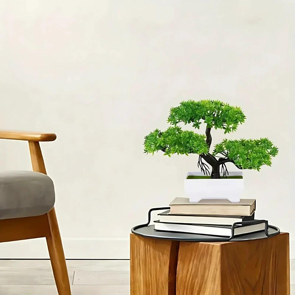 Yuriko Mini Artificial Bonsai Tree Desk Decor by Casa & Beyond