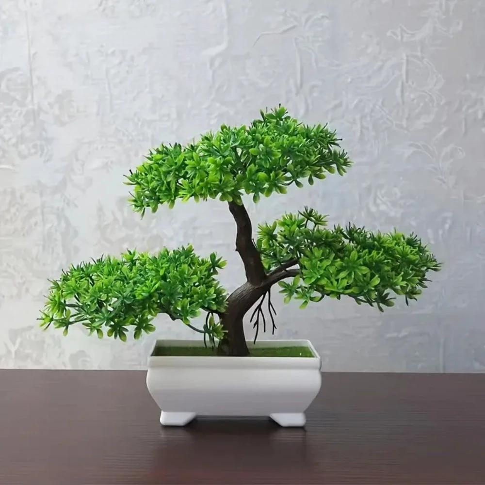 Yuriko Mini Artificial Bonsai Tree Desk Decor by Casa & Beyond