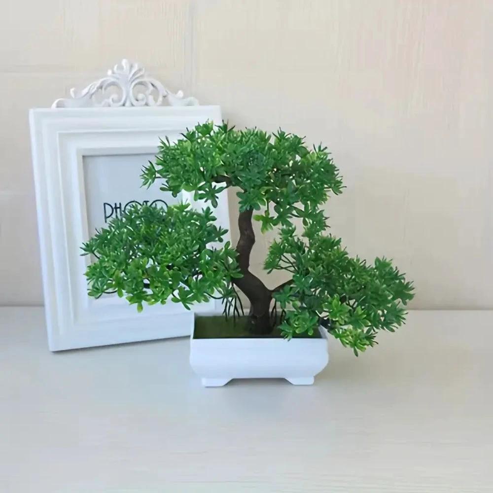 Yuriko Mini Artificial Bonsai Tree Desk Decor by Casa & Beyond
