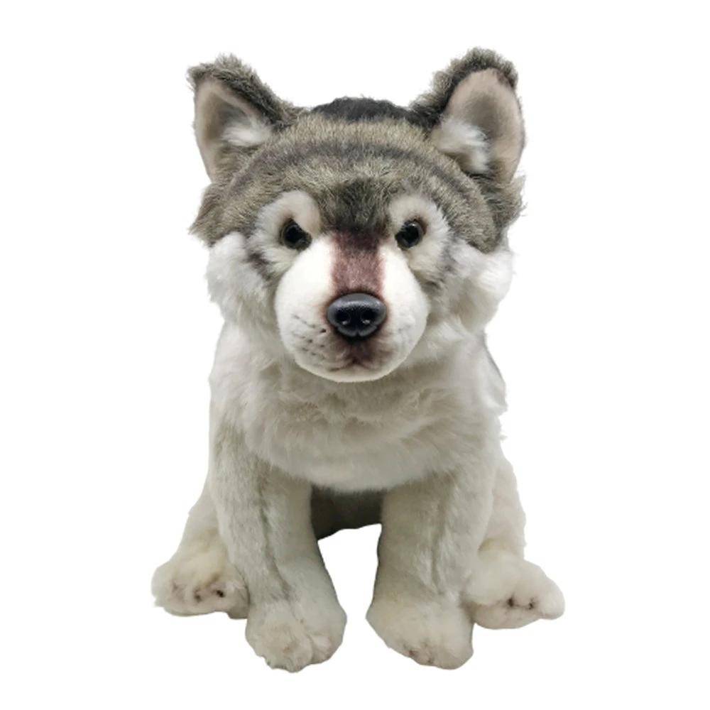 Gray Wolf Plush Toy by BowLift