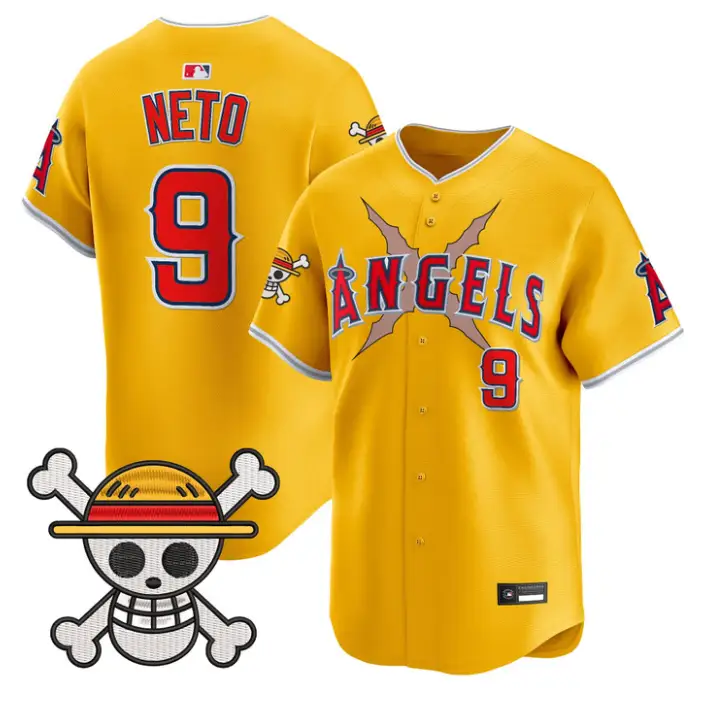 Zach Neto Jersey #9 Los Angeles Angels One Piece Premier Stitched by My Store