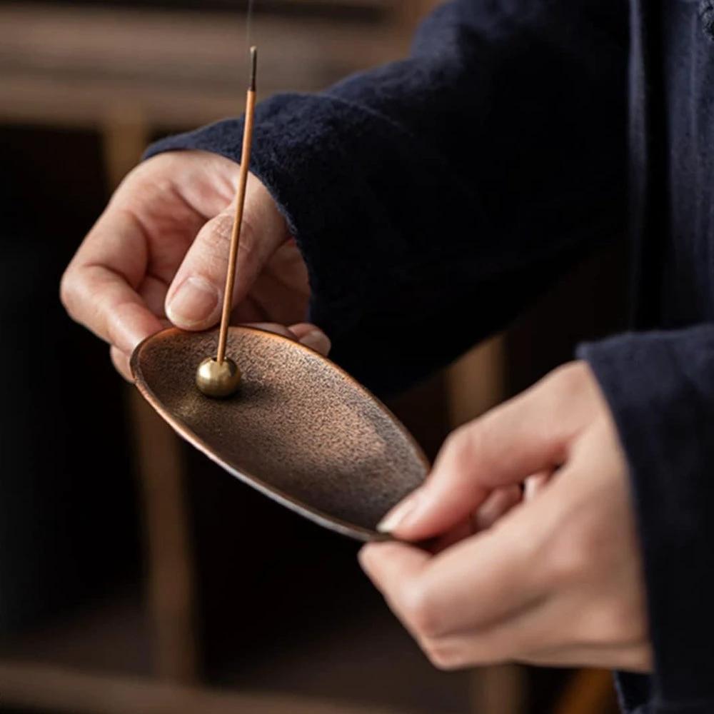 Zen Alloy Bead Incense Holder by Casa & Beyond