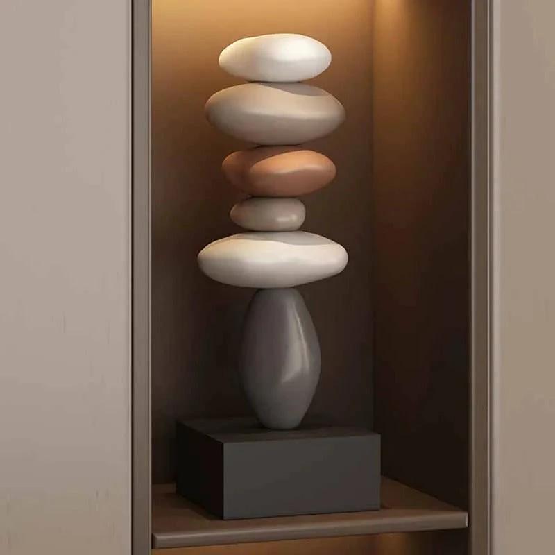 Zen Stone Stack Aesthetic Home Decor by BowLift