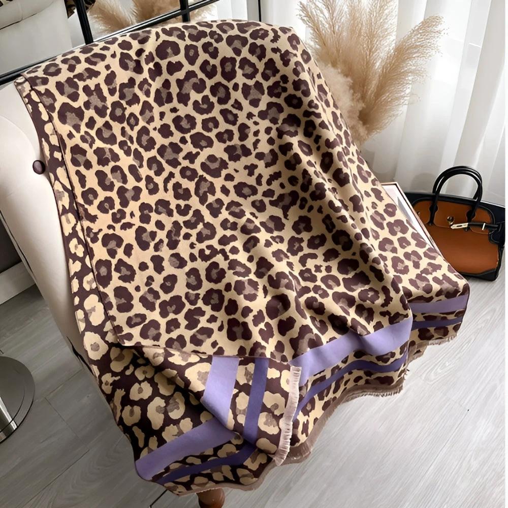 Savanna Style Wool Blend Shawl Scarf by Casa & Beyond