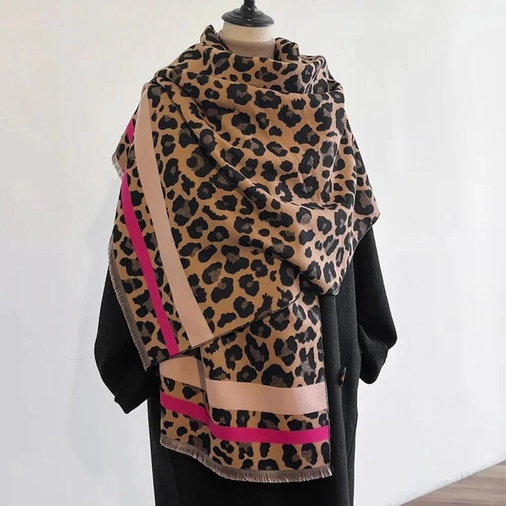 Savanna Style Wool Blend Shawl Scarf by Casa & Beyond