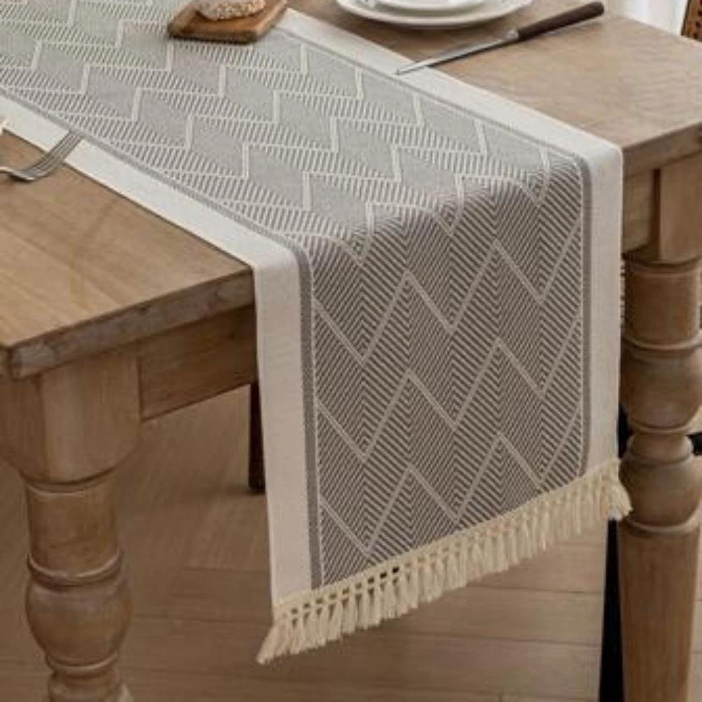 Zigzag Loom Table Runner by Casa & Beyond