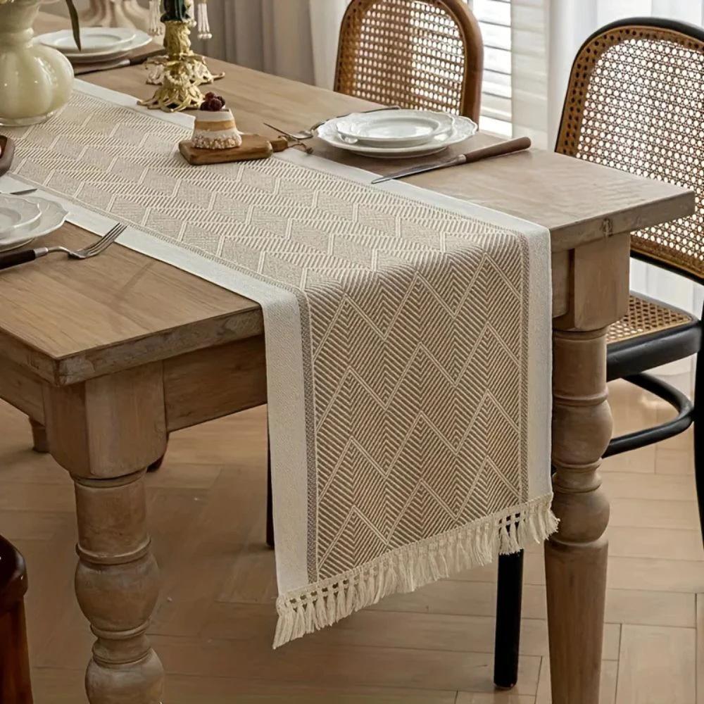 Zigzag Loom Table Runner by Casa & Beyond