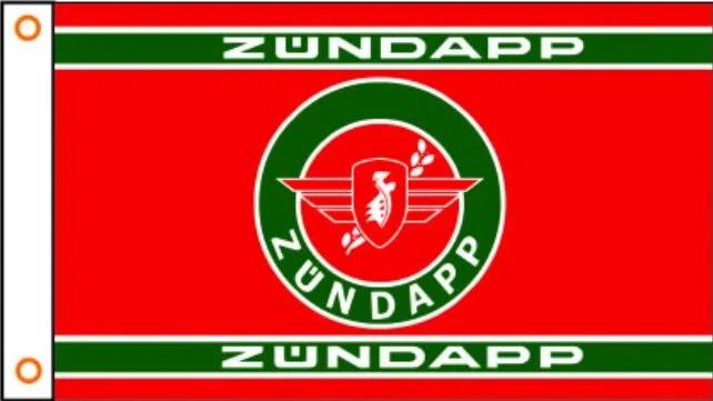 Zundapp Motor Flag 3X5 Ft Polyester Banner USA 90x150cm by flagsjustdoit