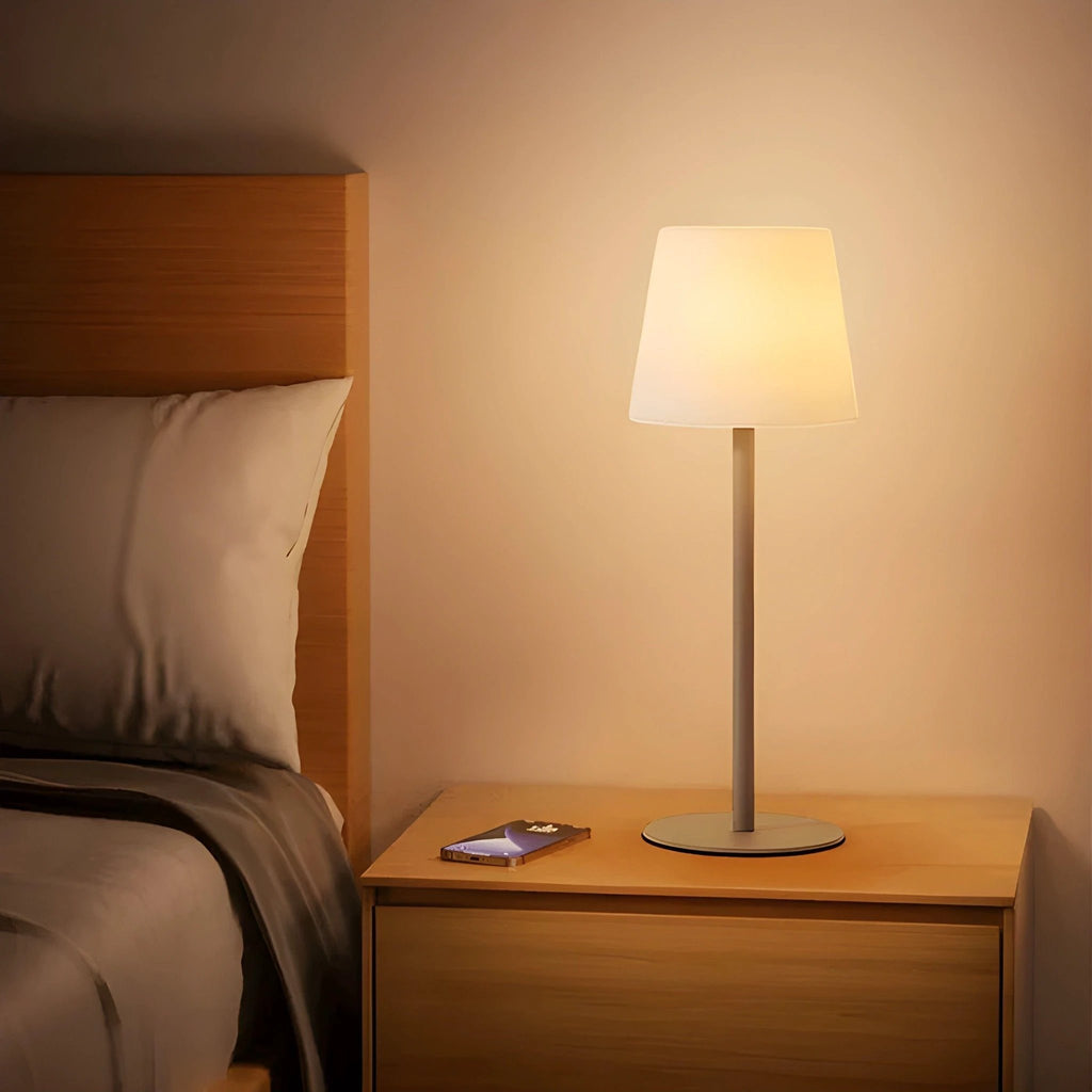 Wireless rechargeable lamp with adjustable warm lighting Bowlift by Bowlift