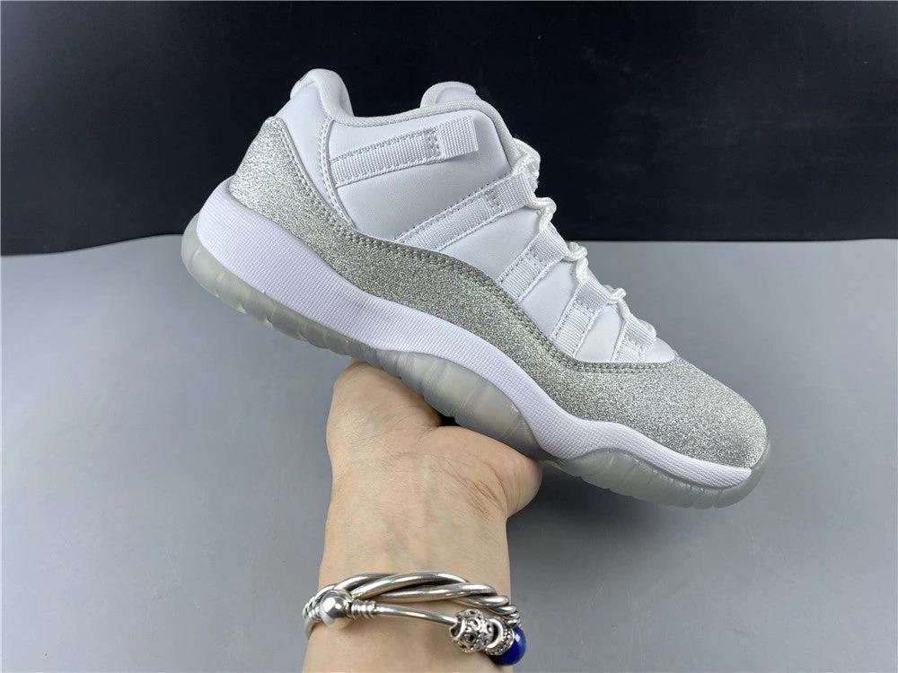 Air Jordan 11 Retro White Metallic Silver (W) by Air Jordan