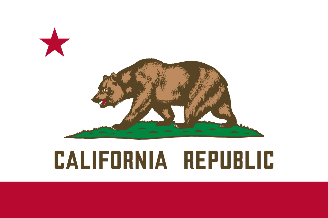 California Reefer Flag-3x5Ft -Weed Banner Flags-100% Polyester by flagsshop