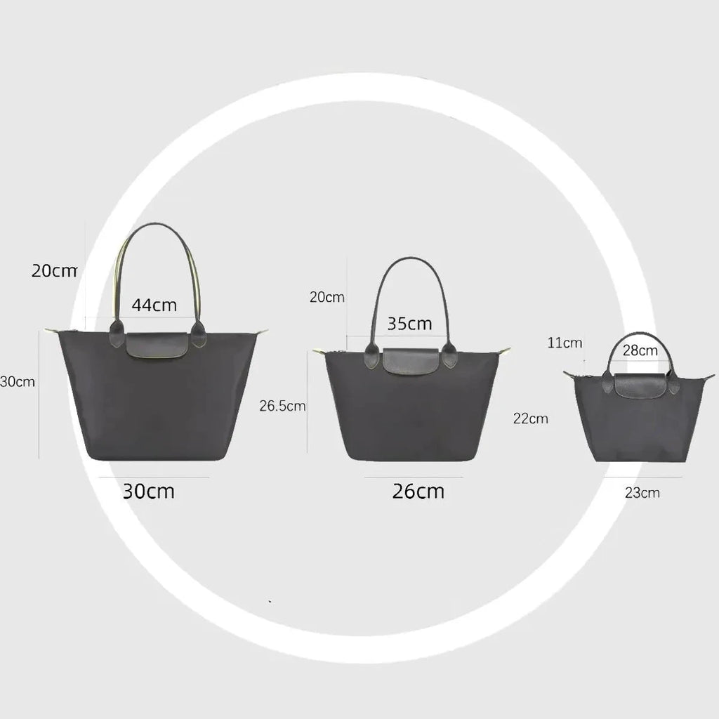 Women’s High-Quality Designer Bag Luxury Nylon Shoulder and Shopping Tote by fashion_expressive
