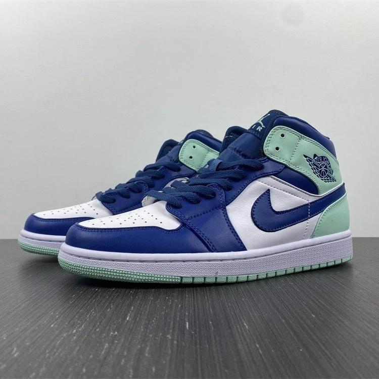 Air Jordan 1 Mid Blue Mint by Air Jordan