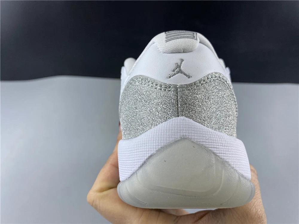 Air Jordan 11 Retro White Metallic Silver (W) by Air Jordan