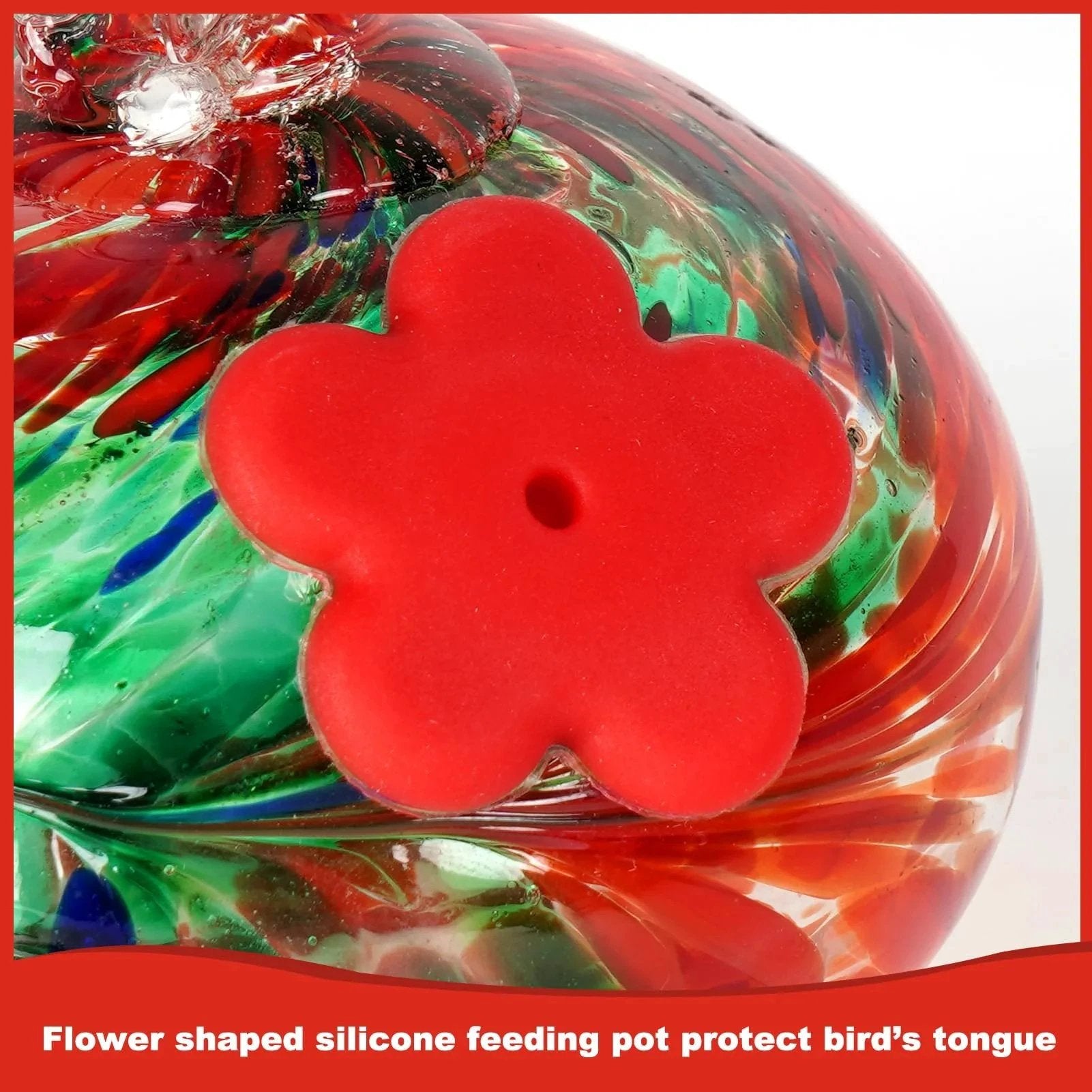New Charming Wind Chimes Hummingbird feeders Garden Decor by BowLift