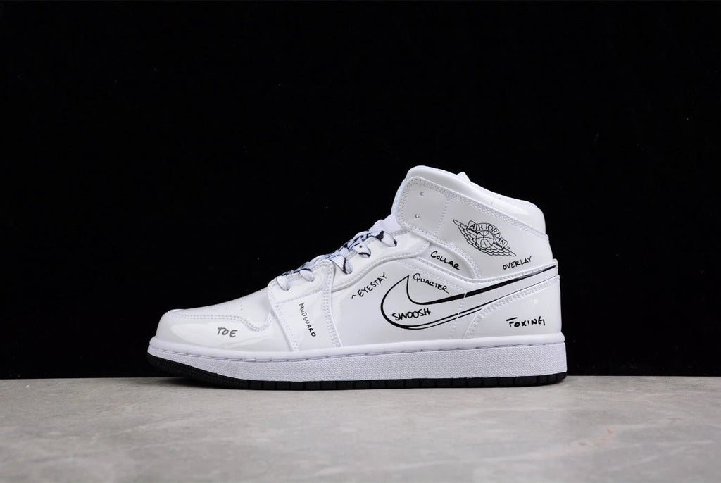 Air Jordan 1 Mid GS Schematic by Air Jordan