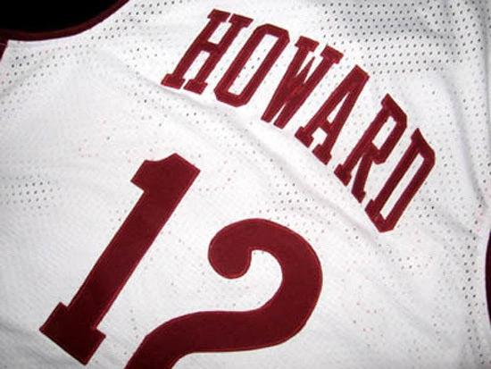 Dwight Howard Jersey #12 Saca High School Basketball White by My store basketball