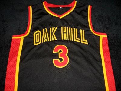 Brandon Jennings Jersey #3 Oak Hill High School Basketball Black by My store basketball