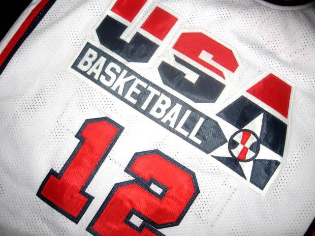John Stockton Jersey #12 Team USA Basketball White by My store basketball