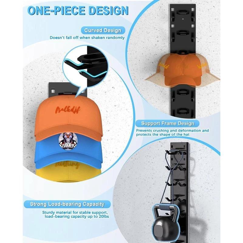 Wall Mounted Hat Organizer by BowLift