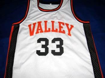 Larry Bird Jersey #33 Valley High School Basketball White by My store basketball