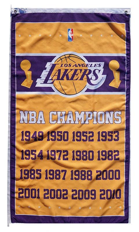 L.A. Lakers Flag-3x5FT Banner-100% polyester by flagsshop