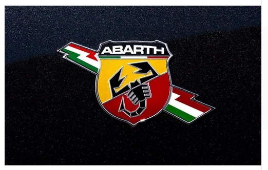 New Black Racing Flag Logo Scorpion Abarth Fiat American Flag 3x5FT High Quality Sending The Drop by flagsshop