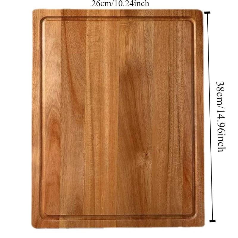 Acacia Wood Cutting Board With Handle Kitchen Chopping Board by Bowlift