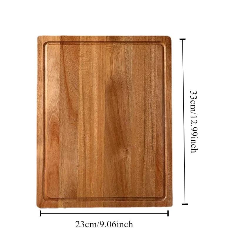 Acacia Wood Cutting Board With Handle Kitchen Chopping Board by Bowlift