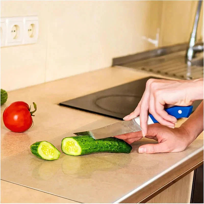 Acrylic Cutting Board with Counter Clear Acrylic Cutting Board for Kitchen by Bowlift