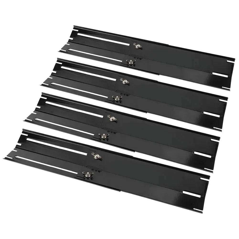 Adjustable Grill Heat Plate Shield BBQ Heat Tent and Burner Cover by Bowlift