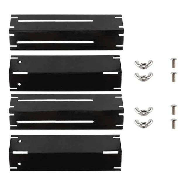 Adjustable Grill Heat Plate Shield BBQ Heat Tent and Burner Cover by Bowlift