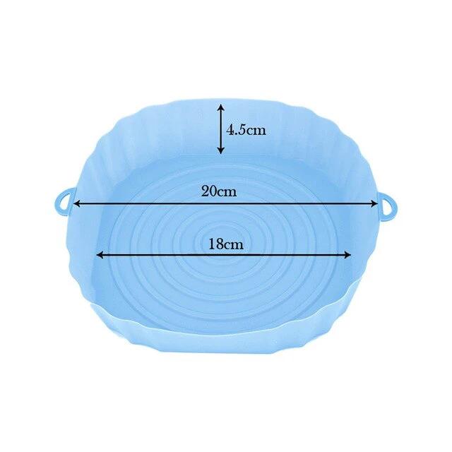 Air Fryer Baking Tray Silicone Pot Nonstick Airfryer Baking Form by Bowlift