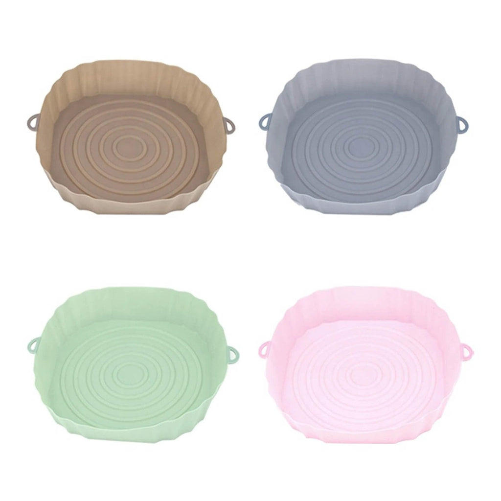 Air Fryer Baking Tray Silicone Pot Nonstick Airfryer Baking Form by Bowlift