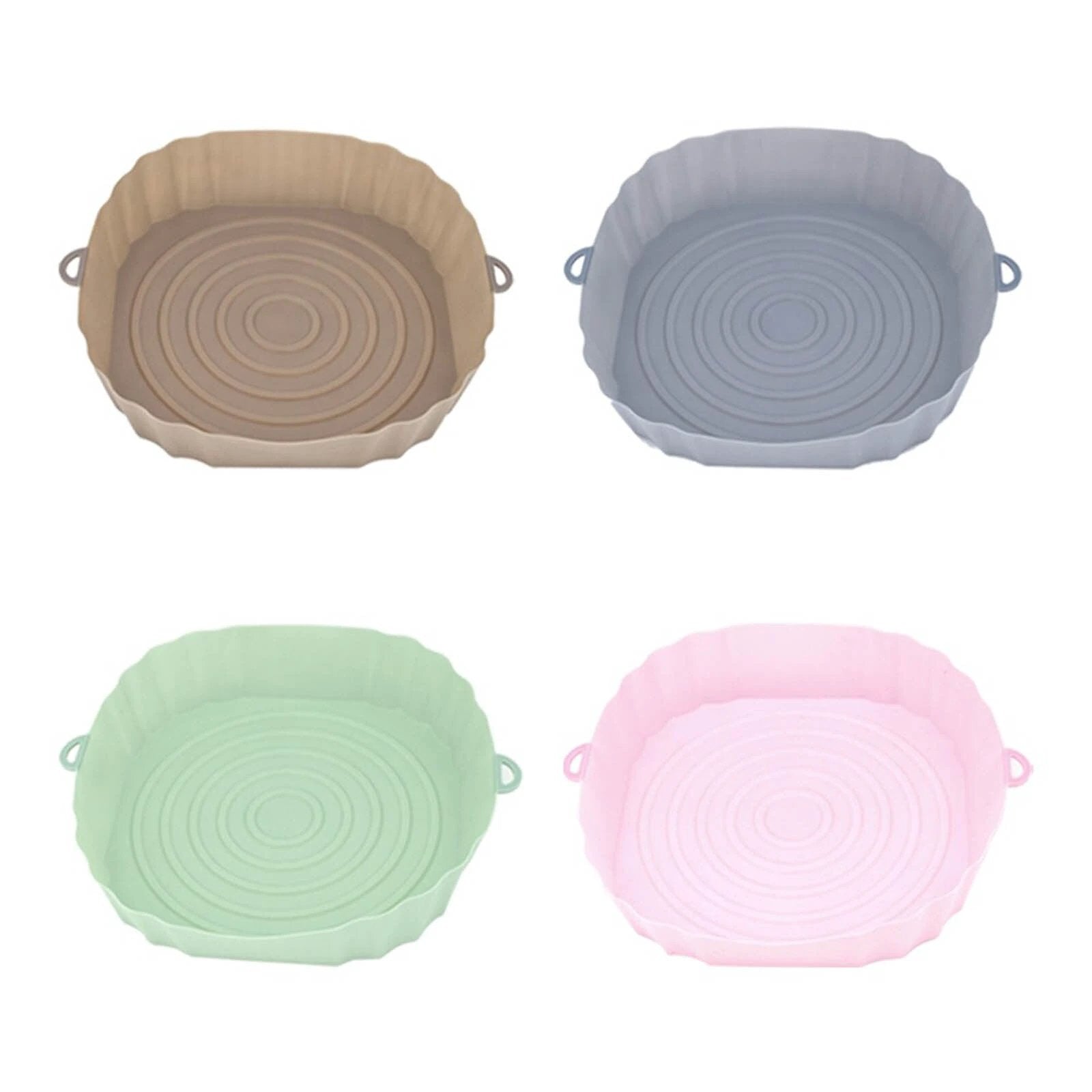 Air Fryer Baking Tray Silicone Pot Nonstick Airfryer Baking Form by Bowlift