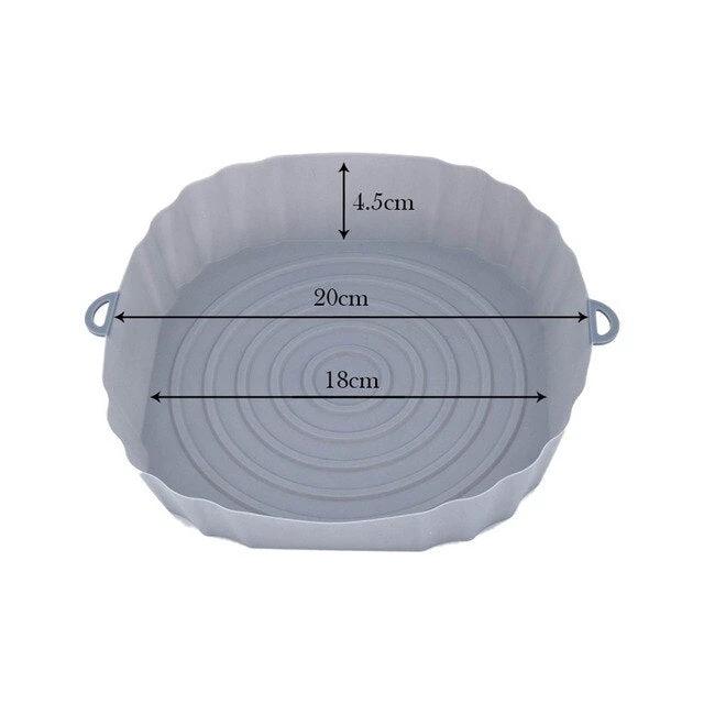 Air Fryer Baking Tray Silicone Pot Nonstick Airfryer Baking Form by Bowlift