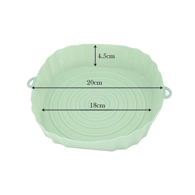 Air Fryer Baking Tray Silicone Pot Nonstick Airfryer Baking Form by Bowlift